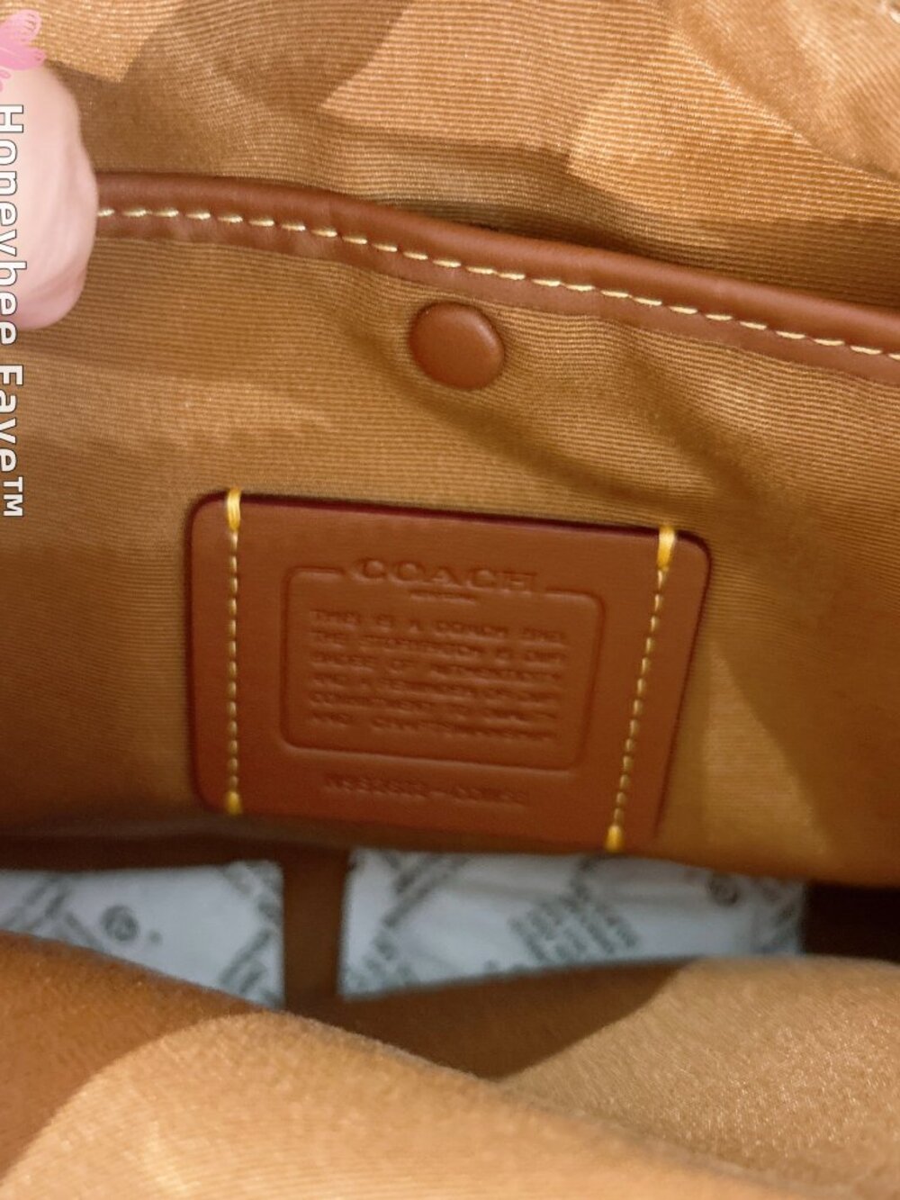Coach Cargo Shoulder Bag With Floral Print CDW56 - Picture 7 of 10